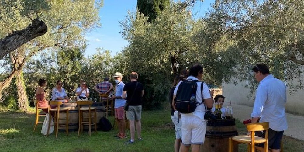 Apéritif provençal au Mas des Tourelles